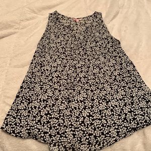 Flower print top